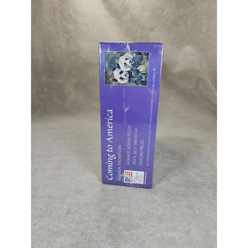 Panda Puzzle 300 Large Oversized Pieces Great American Puzzle Factory New Sealed